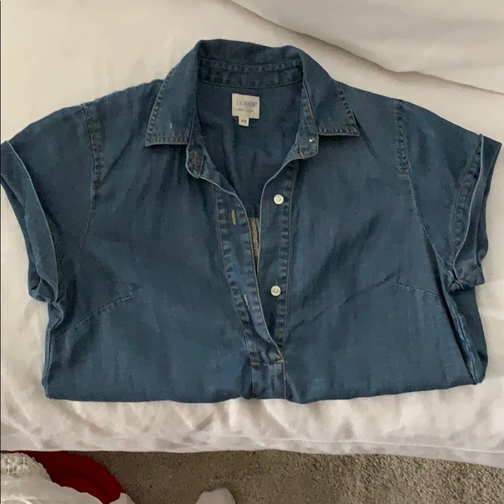 Chambray shirt sleeve